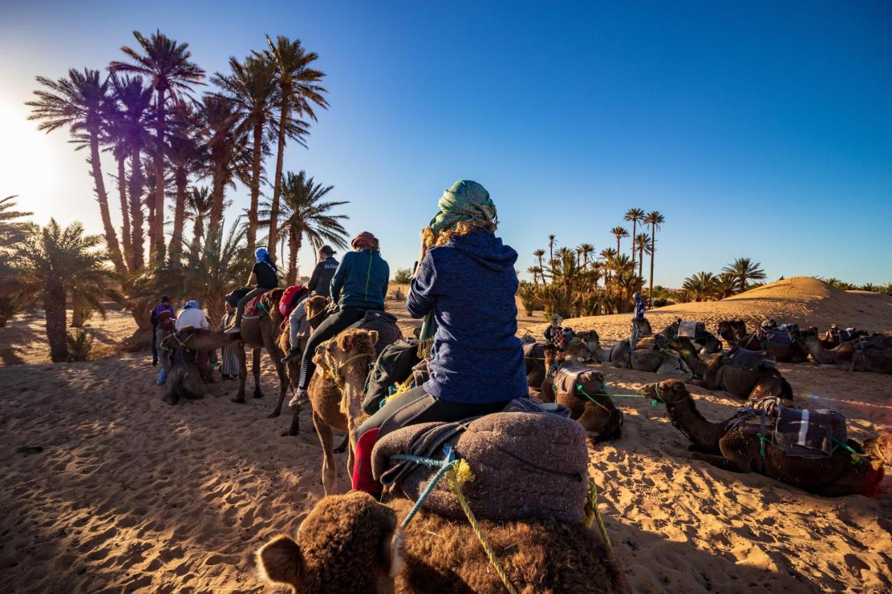 Camel Trekking Desert Camp Merzouga Zewnętrze zdjęcie