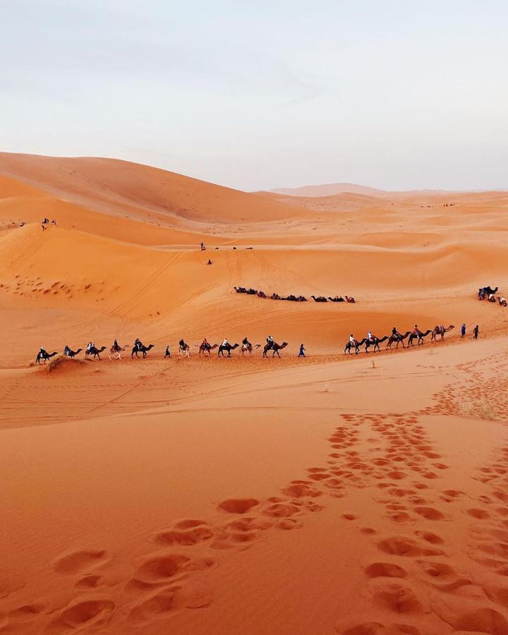 Camel Trekking Desert Camp Merzouga Zewnętrze zdjęcie