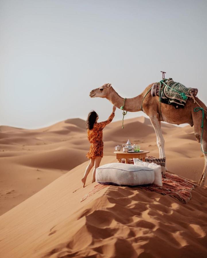 Camel Trekking Desert Camp Merzouga Zewnętrze zdjęcie